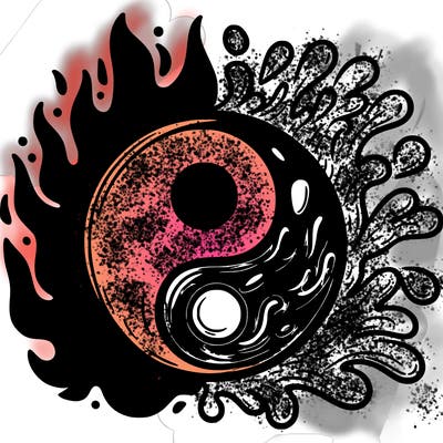 fire and water yin-yang