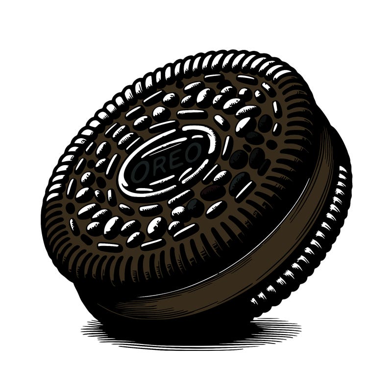 realistic oreo