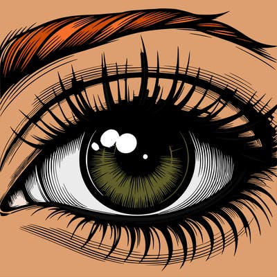 realistic eye