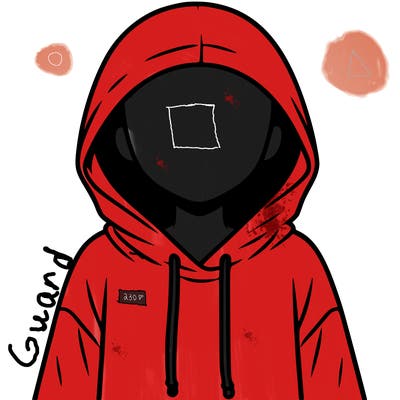 faceless girl in hoodie