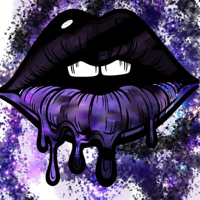 lips that look realistic and drip