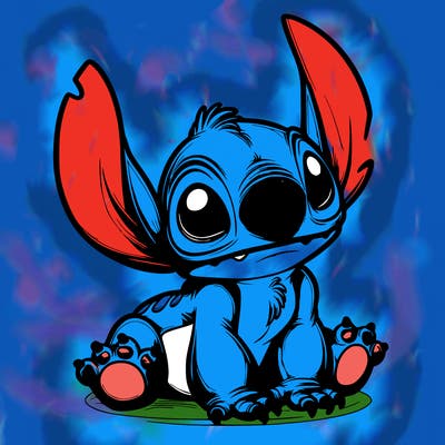 realistic stitch