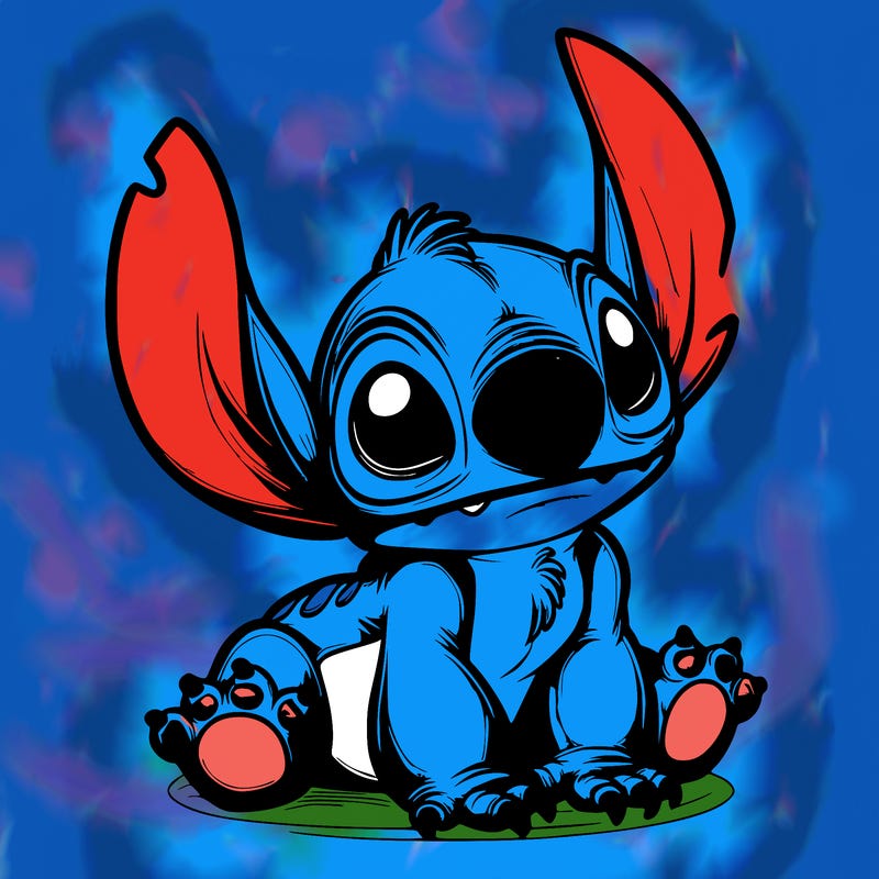 realistic stitch
