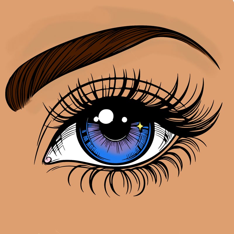 a beautiful eye