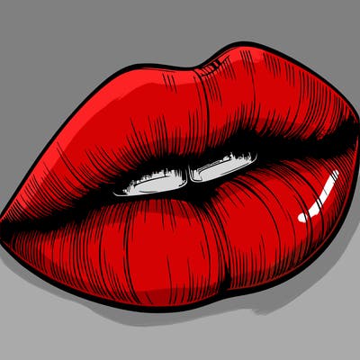 realistic lips