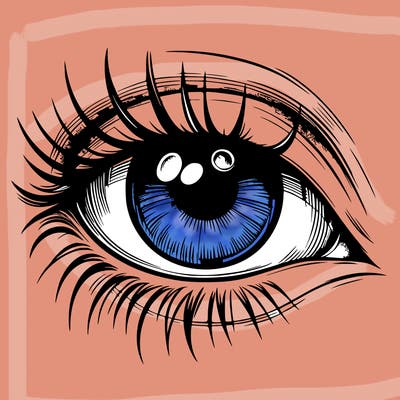 realistic eye