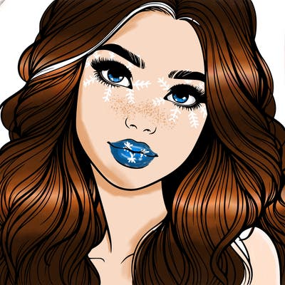 beautiful realistic girl