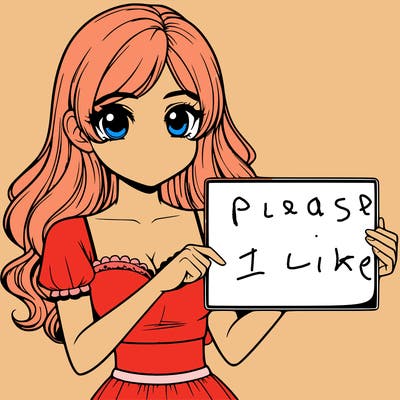 realistic pretty girl holding blank sign