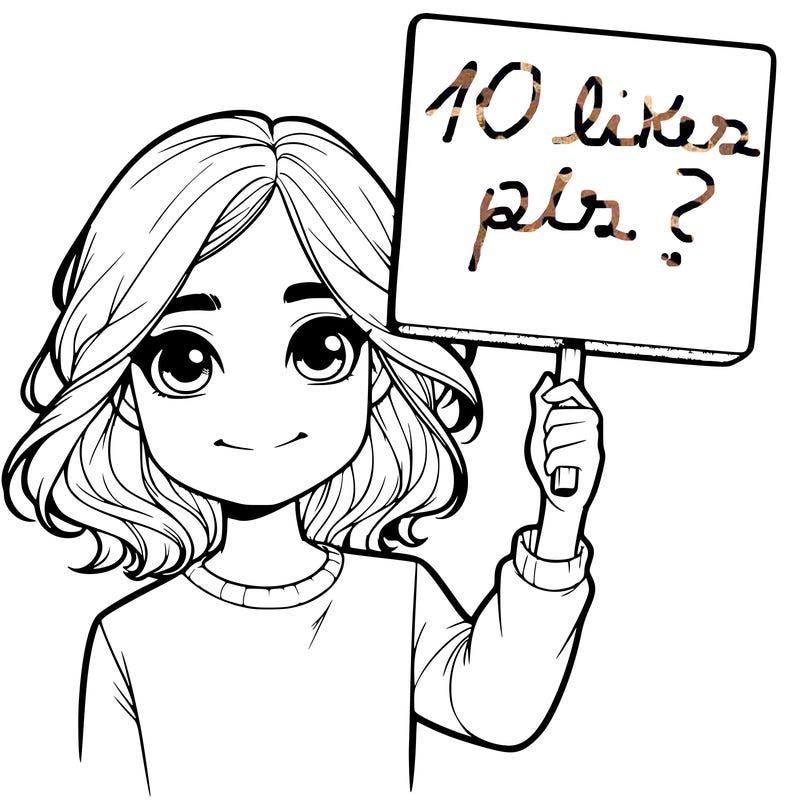realistic girl holding up a sign