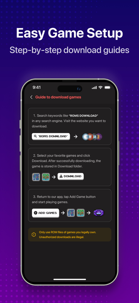 GBA, PSP, DS Game Emulator - Guía paso a paso para descargar y agregar juegos a la aplicación emuladora