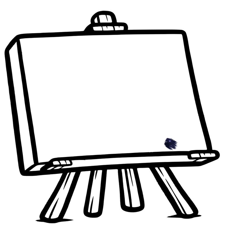 blank canvas