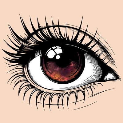 realistic eye