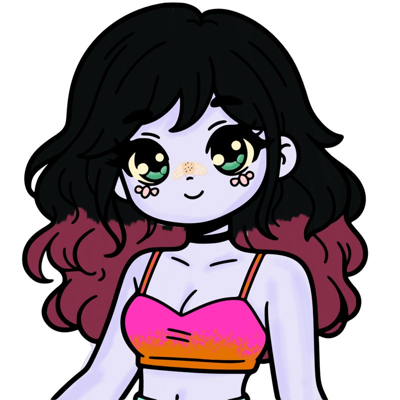 girl in a cute crop top