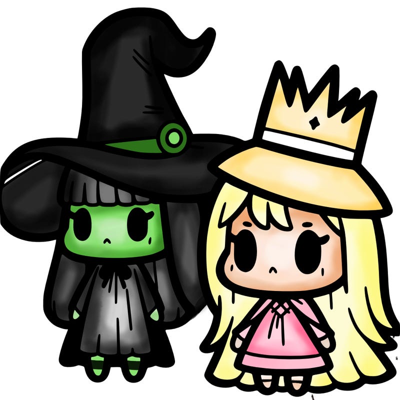 elphaba and glinda