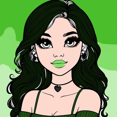 realistic pretty girl