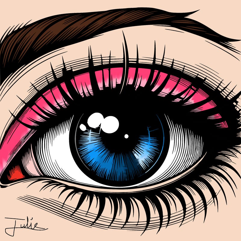 realistic eye