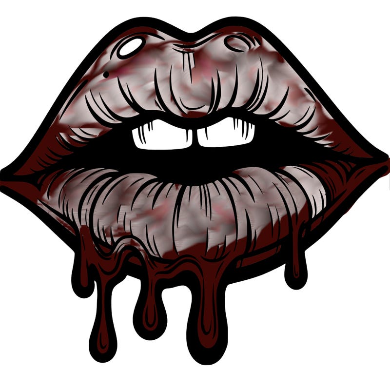 lips that look realistic and drip