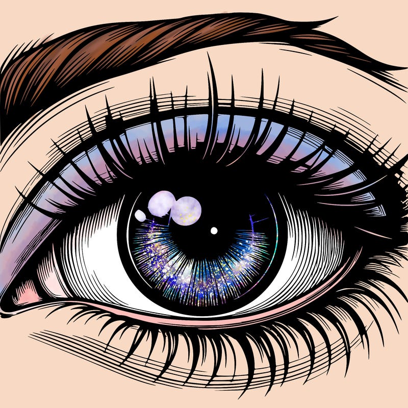 realistic eye