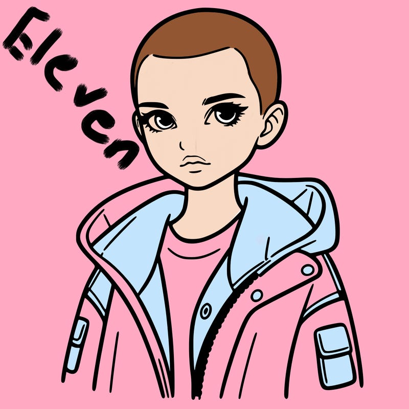 11 from stranger things.