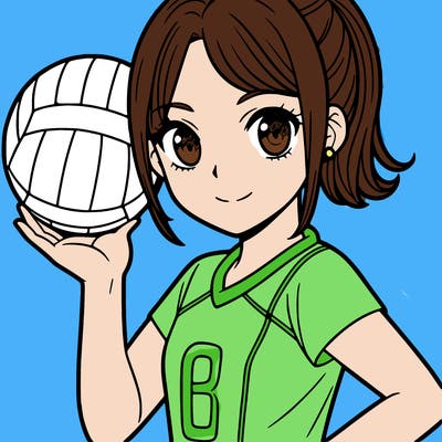 volleyball girl