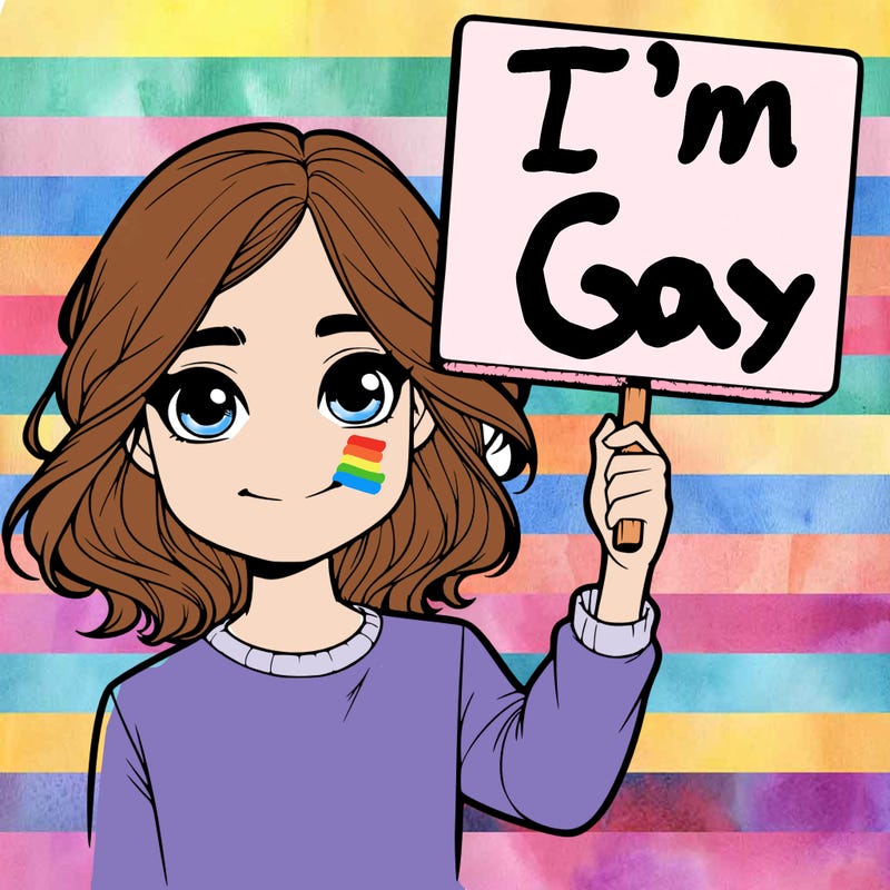 realistic girl holding up a sign