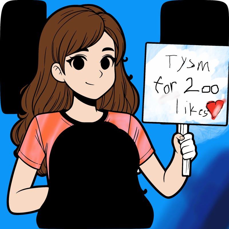 teenage girl holding blank sign