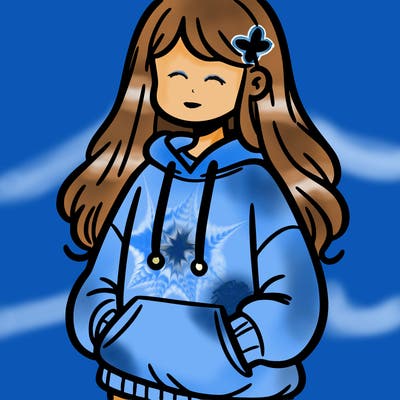 girl in sweatshirt
