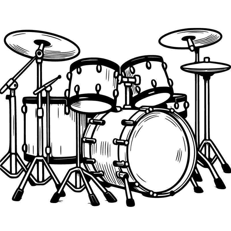 simple drum set