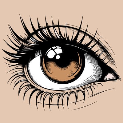 realistic eye