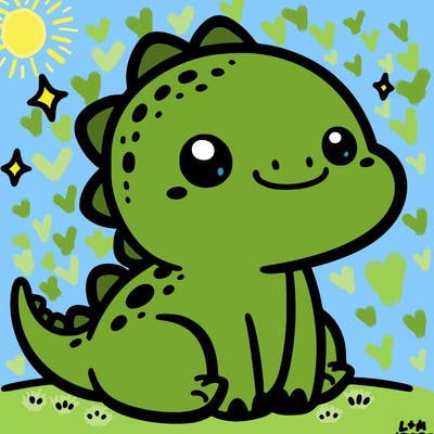cute dino