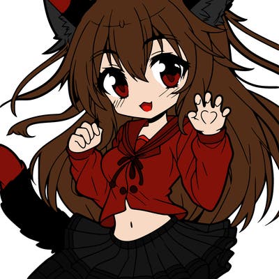 anime cat girl