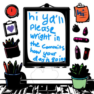 blank poster on a wall