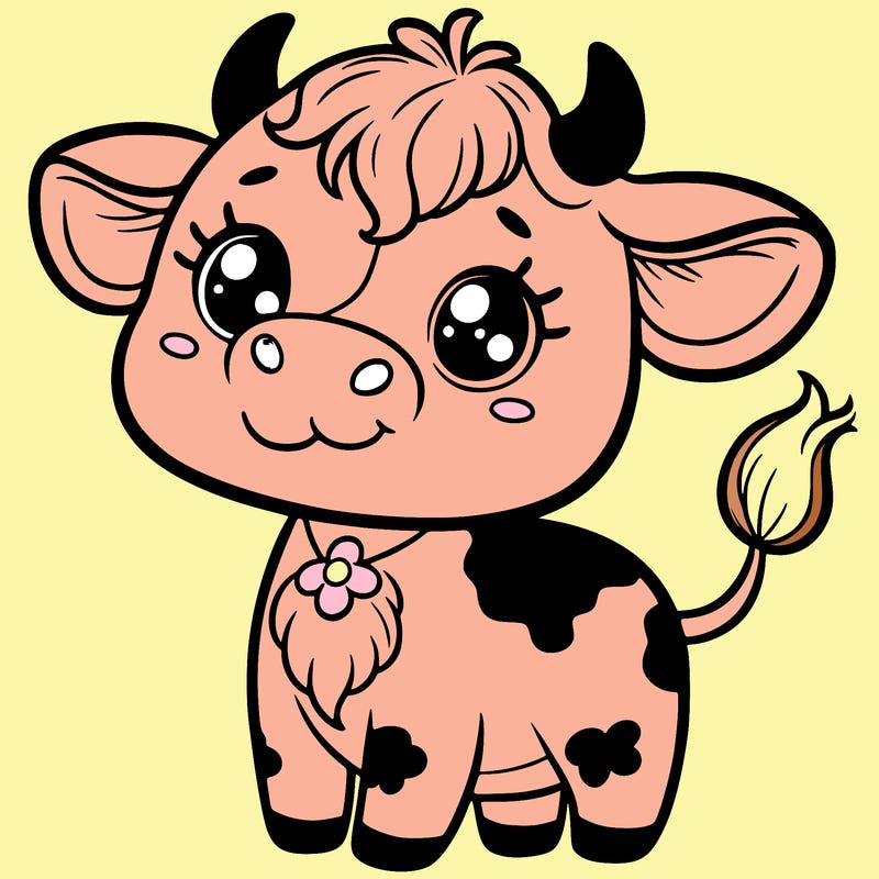 cute cow