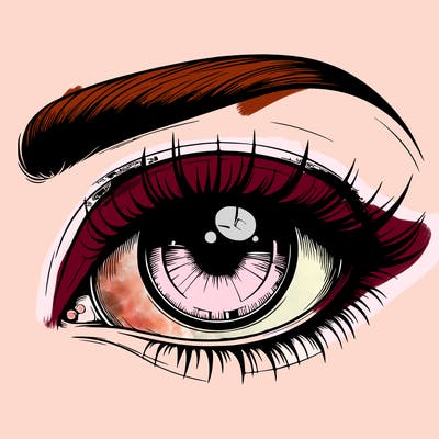 realistic eye