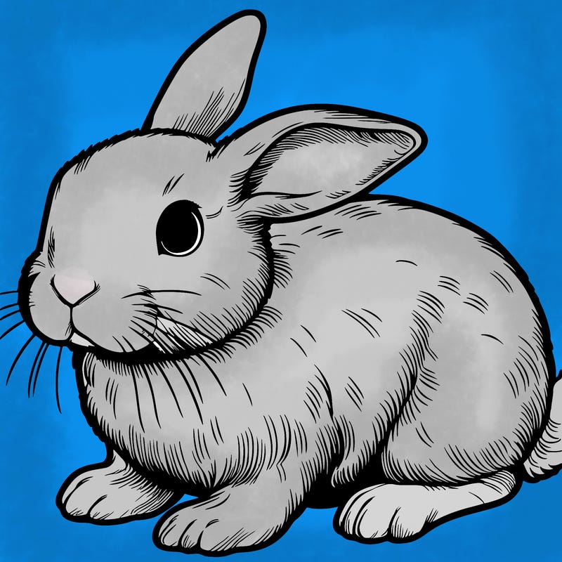 realistic bunny