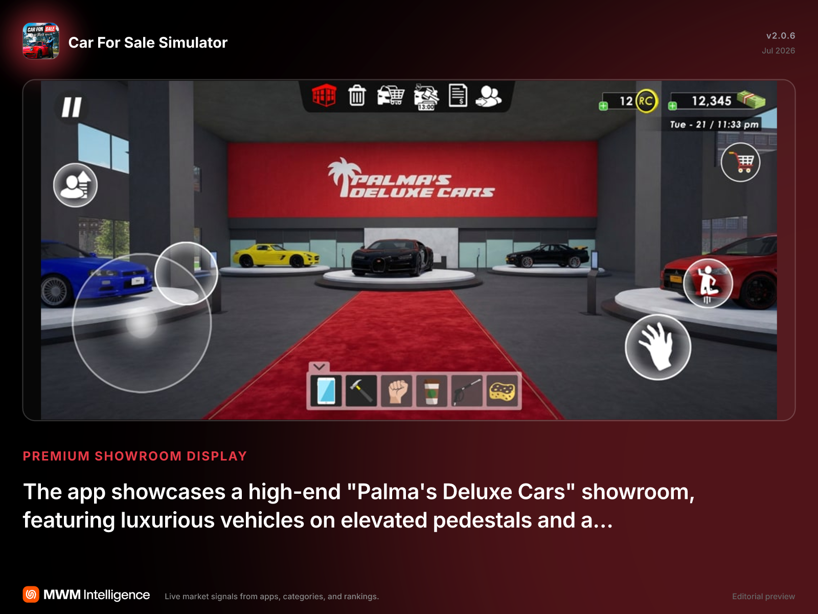 Car For Sale Simulator - Games App | MWM