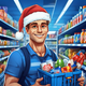 Supermarket Cashier Shop Game
