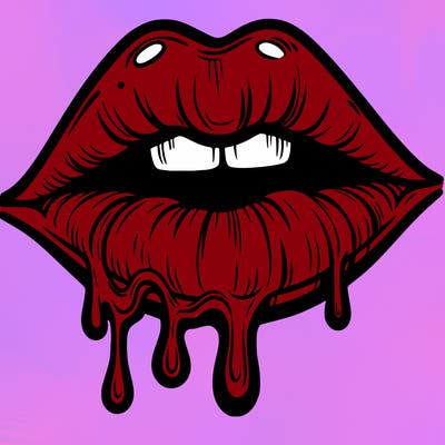 lips that look realistic and drip