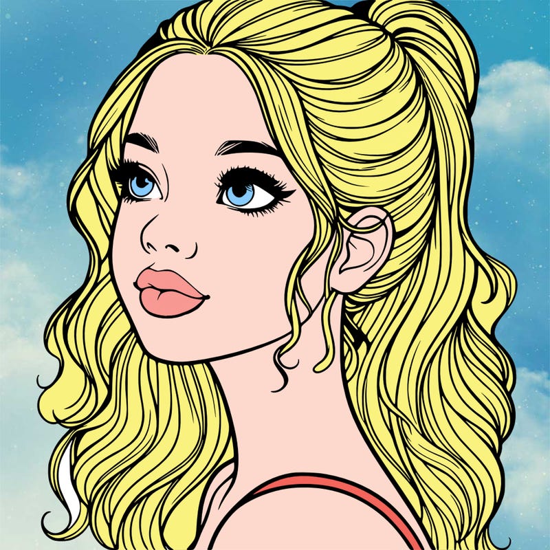 beautiful realistic girl