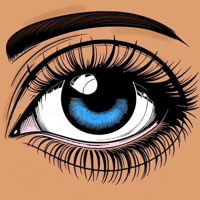 realistic eye
