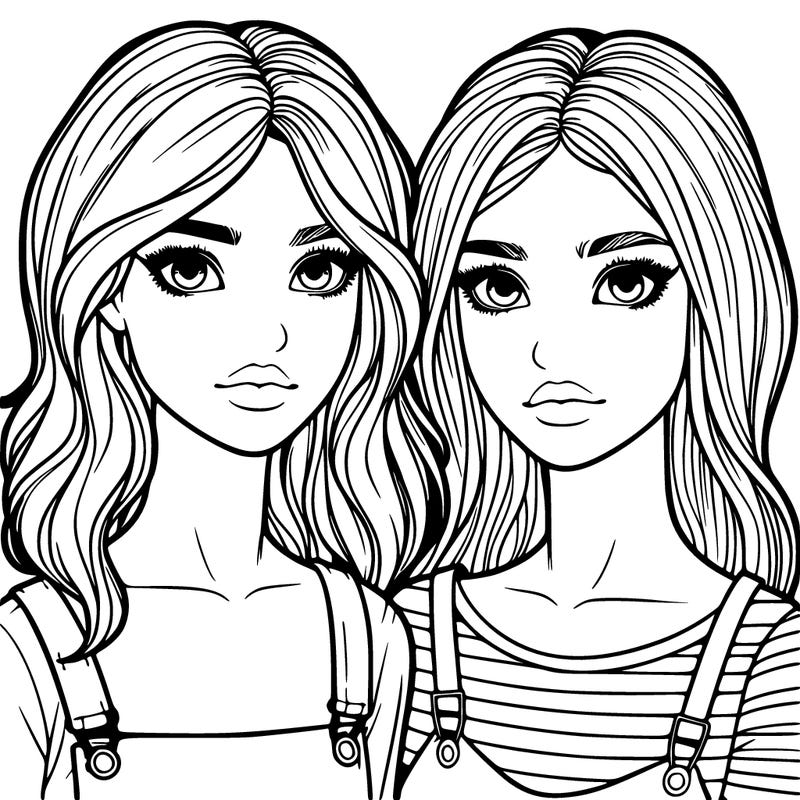 two realistic girls