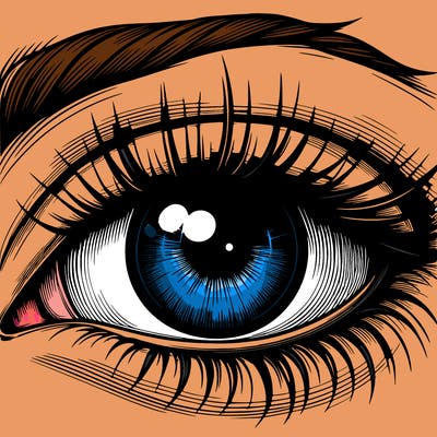 realistic eye