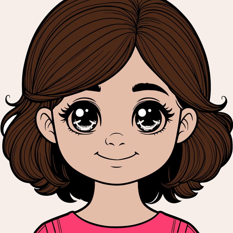 realistic 6 year old girl