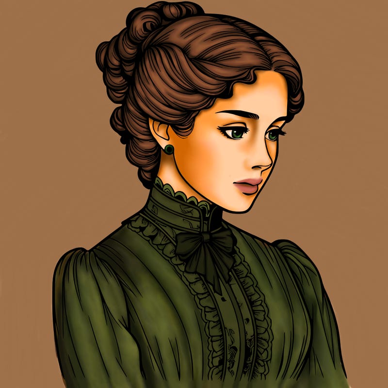 realistic victorian woman