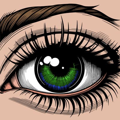 realistic eye