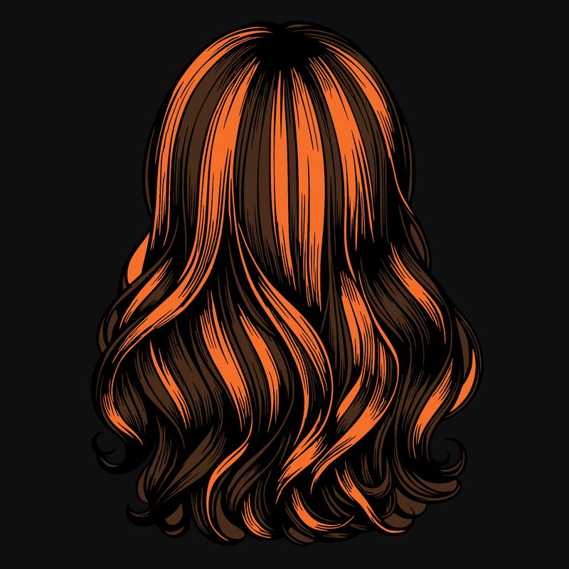 hair relistic  girl