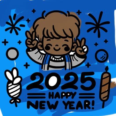 happy new year 2025 wish