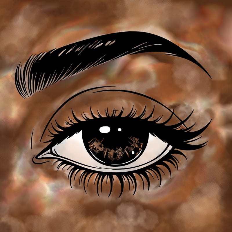 eye closed realistic