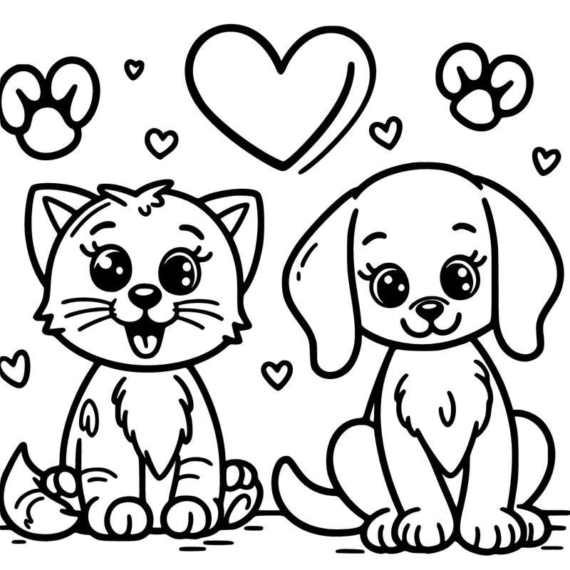 love cat and dog
