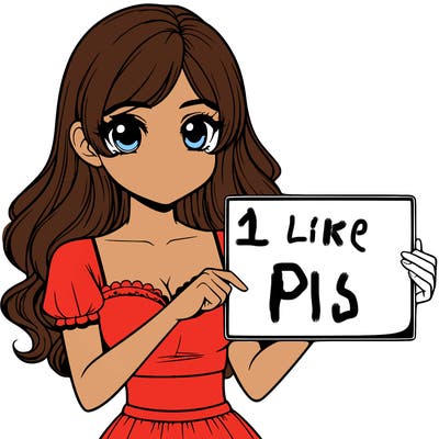 realistic pretty girl holding blank sign